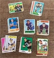 Group of 1960s football card lot