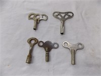 Clock keys (5)