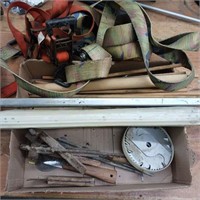 Garage Lot - Tools/Straps/Saw Blades