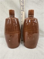 Vintage Portugal Wine Lancers Glazed Stoneware