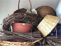 Baskets And Wreath Assortment