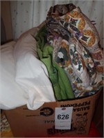 Full Size Hand Tied Quilt, Green Blanket,