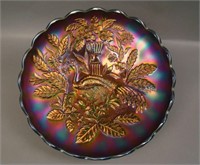 9 ¾” N Peacock at the Urn Lg. Ice Cream Bowl –