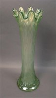10 ¾” N Tree Trunk Standard Swung Vase – Ice