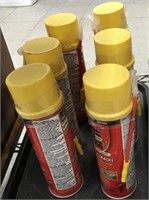 6 Cans Of Great Stuff Insulating Foam Sealant For
