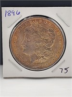 1896 Morgan Silver Dollar