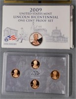 2009 US Bicentennial Mint Lincoln Proof Set.