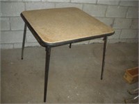 Folding Table 31x31x27 Inches