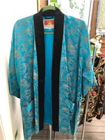 Blue Oriental Robe, XL