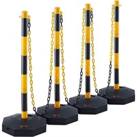 VEVOR Adjustable Traffic Delineator Post Cones, 4