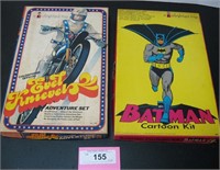 Batman (1966) & Evil Kneivel (1978) Colorforms