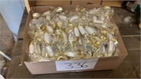 Gold and white new cabinet handles