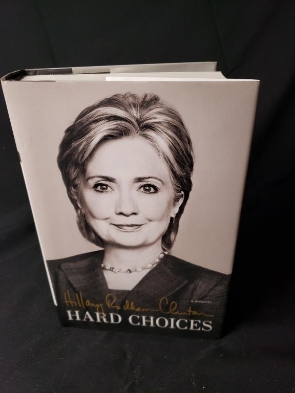 AUTOGRAPHED HILLARY CLINTON BOOK