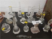 (15) Glass Perfume Bottles