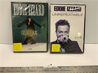 Sealed Eddie Izzard Live DVD Lot