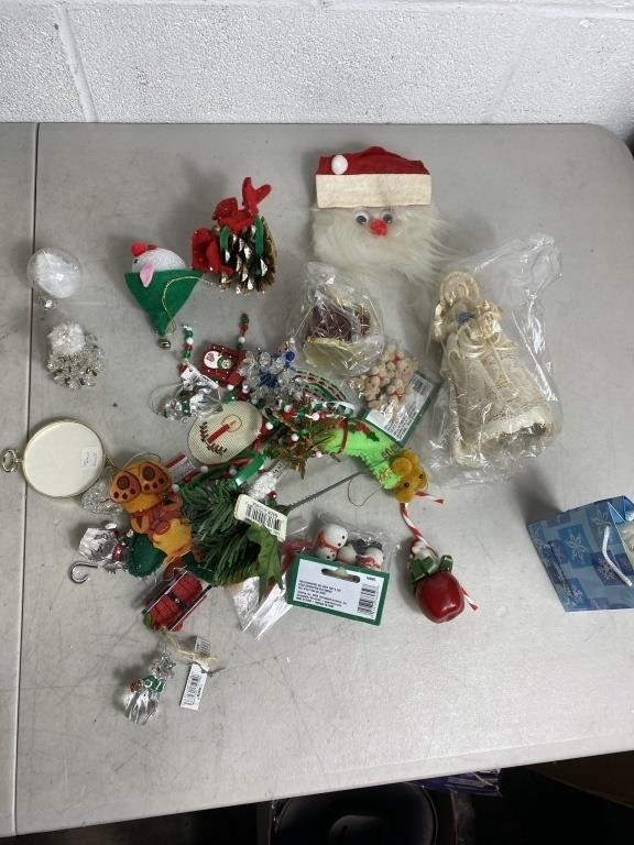 Bag of Christmas Decor