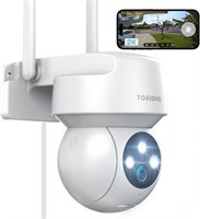 NEW $80 Outdoor WIFI Security Camera AI Tracker 2K