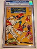 DC COMICS ADVENTURE COMICS #364 CGC 8.5 GRADE