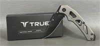 True Stainless Steel Drop Point Tactical Knife