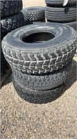 3- 37 X 12.50 R 16.5 LT Tires