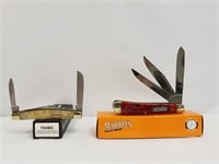 SMITH & WESSON AND MARBLES POCKET KNIFE