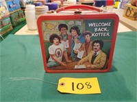 Vintage Welcome Back, Cotter metal lunchbox