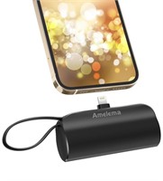 Small Portable Charger for iPhone, 5000mAh Mini Po