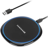 NANAMI Wireless Charger, Qi Certified, Maximum