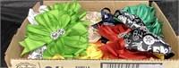 FANCY "GIRLIE' GIRL HAIR BOWS / 12