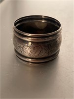 Sterling napkin ring