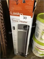 lasko tower heater - tested