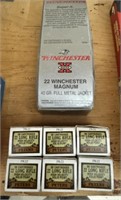 22 Win Mag FMJ & 22 LR Solid Point Ammo