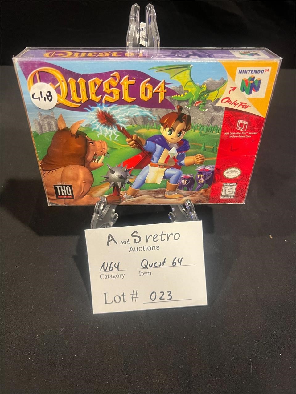 Quest 64 CIB Nintenodo 64 N64