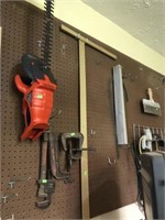 Hedge Trimmers And Assorted Tools