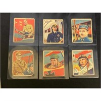 (8) 1934 National Chicle Skybirds Gum Cards
