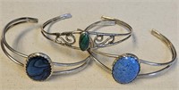 Sterling Silver Jewelry 3 Bracelets