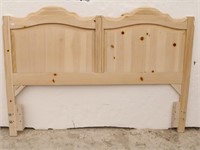 Unfinished Queen Size-Wood Headboard