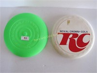 1966 Frisbee And RC Cola Flying Disc