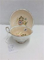 Vintage Paragon Floral Teacup & Saucer