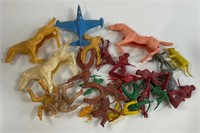 Collection of Plastic Toys