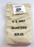 U.S. MINT BAG OF MARYLAND QUARTERS (P)