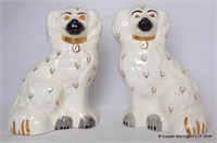 Beswick Old Staffordshire Mantle Dogs. No.1375-5
