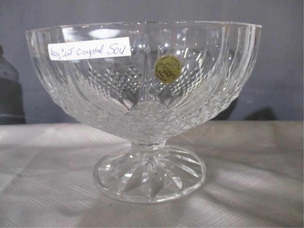 crystal fruit bowl