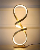 JIOODICH. Modern Desk Lamp, LED Touch Dimmable Spi