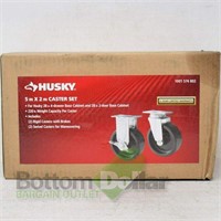 Husky G0502AC-US 5 in. Black PP Caster Kit 715 169