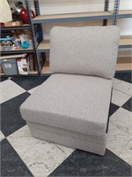 New Light Gray armless chair
