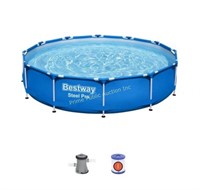 Bestway Steel Pro $265 Retail 12'x30" Swimming