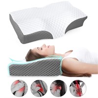 WF6968  iFanze Memory Foam Pillow, Neck Pain Relie