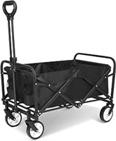 USED-Collapsible Wagon Cart,Portable Folding Wagon