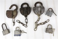Assorted Padlocks & Keys